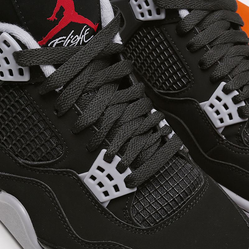 мужские черные кроссовки Jordan 4 Retro 308497-060 - цена, описание, фото 3